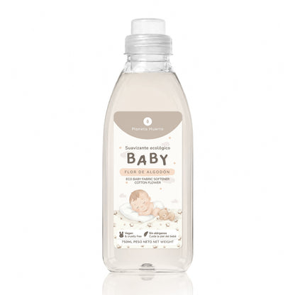 Baby Suavizante para ropa Flor de Algodón ECO Planeta Huerto 750 ml