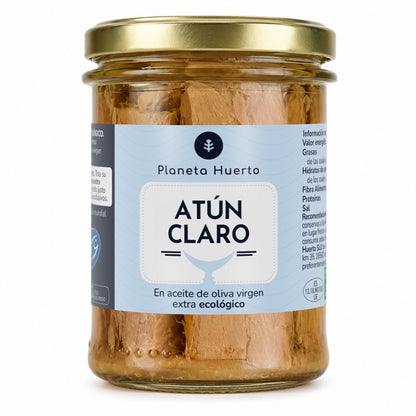 Atún claro MSC en aceite de oliva virgen extra ECO Planeta Huerto 200 g