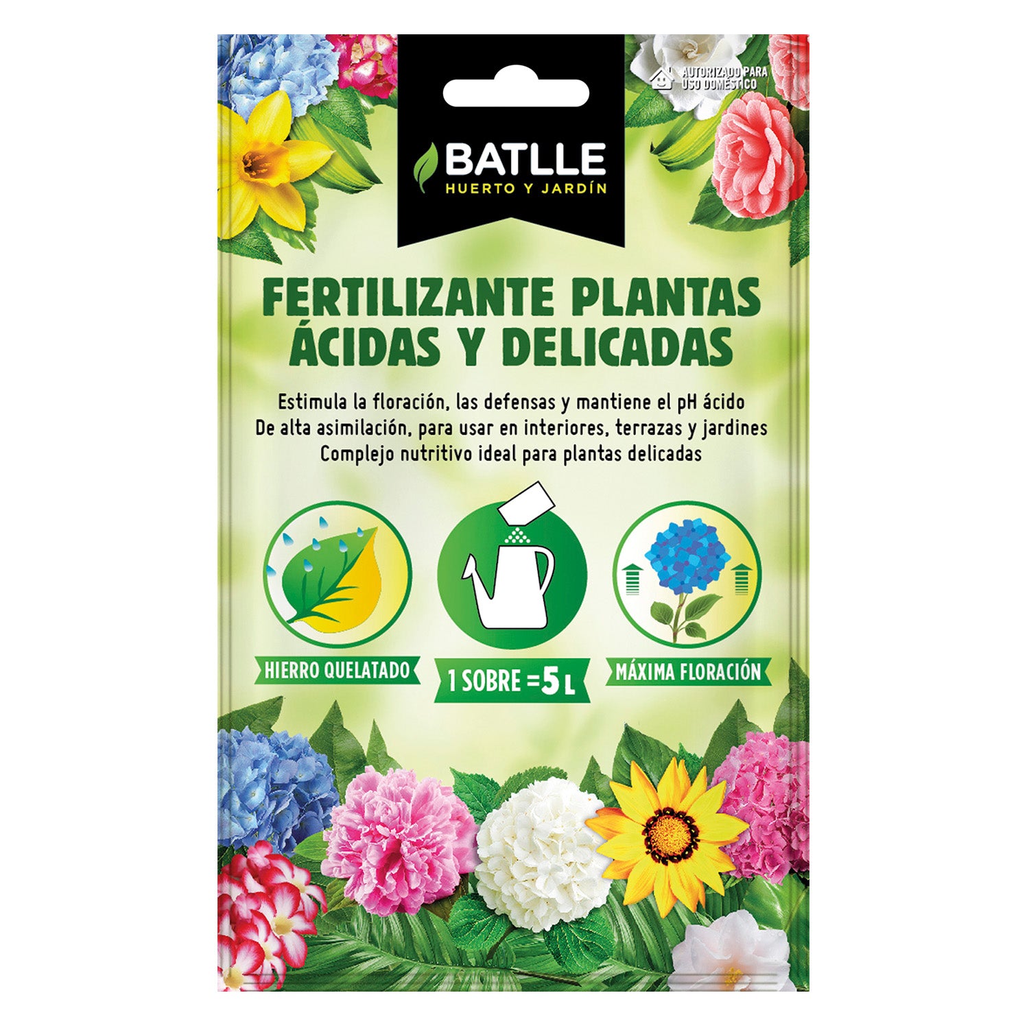 Fertilizante Plantas Acidas Sobre para 5L Batlle