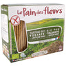 Bolachas de trigo sarraceno biológico sem glúten, torradas crocantes, Le Pain de Fleurs, 150 g