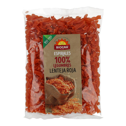 Biogra BIO Lentilha Vermelha Espiral, 250 g