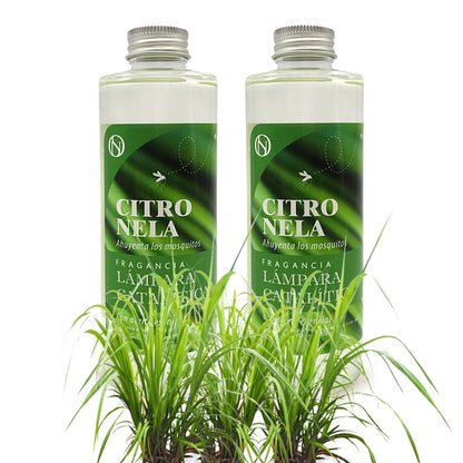 Pack Ahorro 2x Fragancia Para Lámpara Catalítica 500ml: Aroma Citronela - Disfruta De Tu Aroma Favorito Más Tiempo_0
