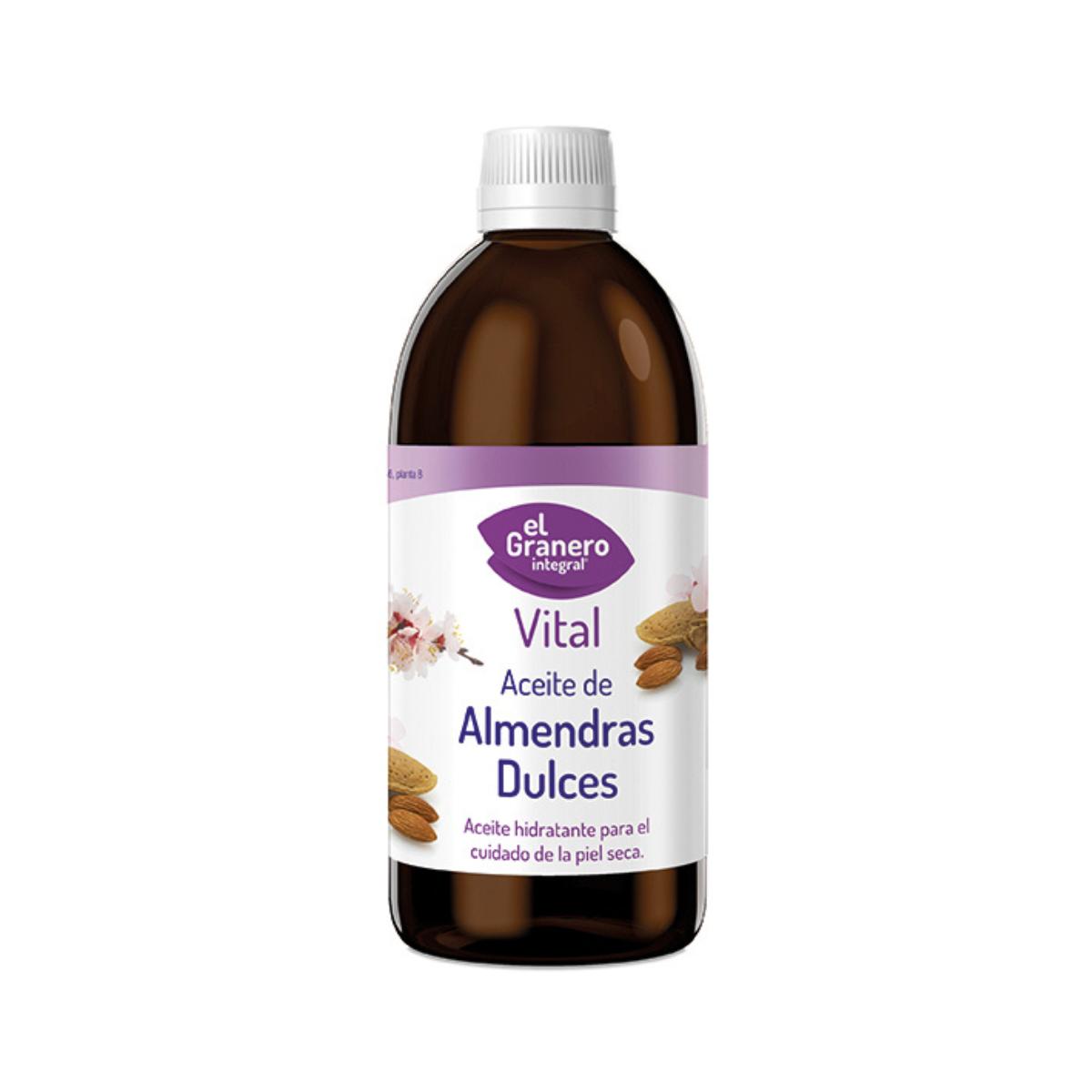 Óleo de Amêndoas Doces El Granero, 500ml