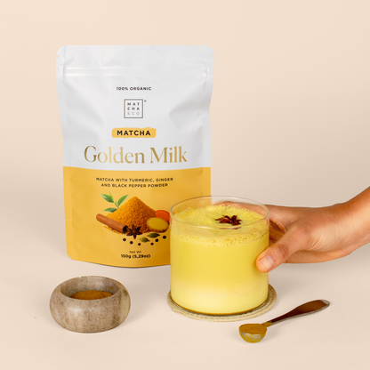 Matcha Golden Milk ecológico Matcha &amp; CO 80 g
