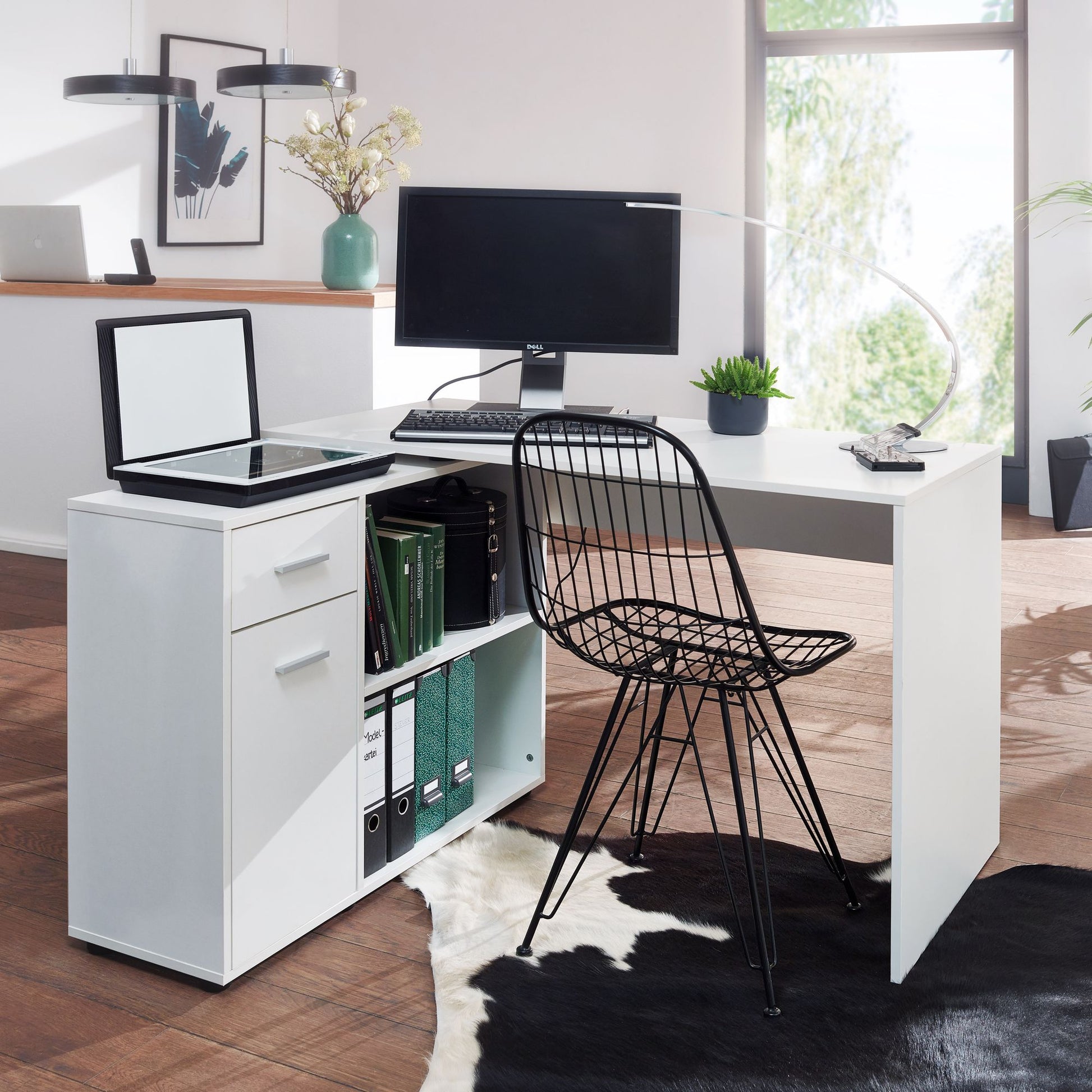 Escritorio Sobrio Y Equilibrado Modelo Wl5.305_1
