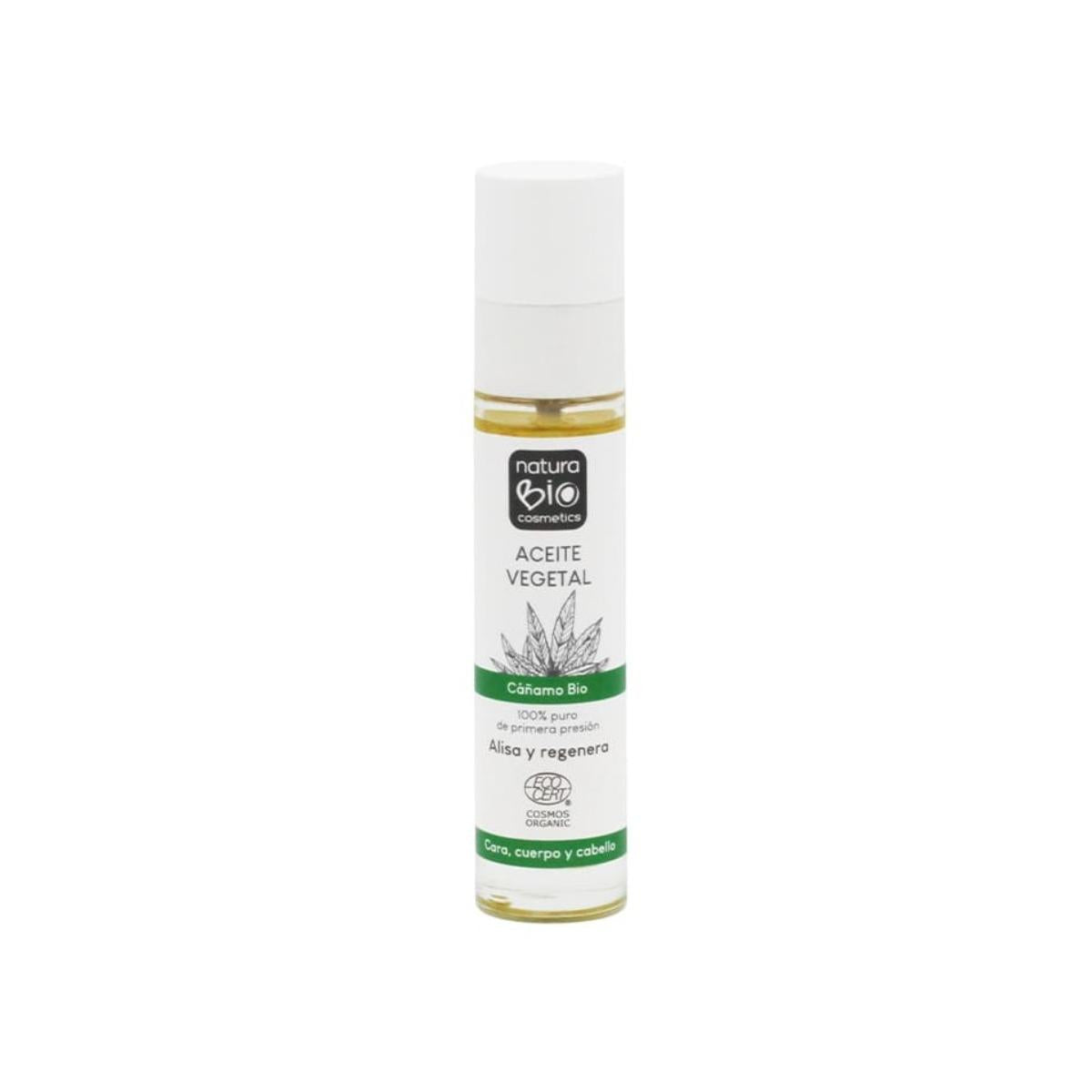 Óleo vegetal de cânhamo biológico 50 ml NaturaBIO