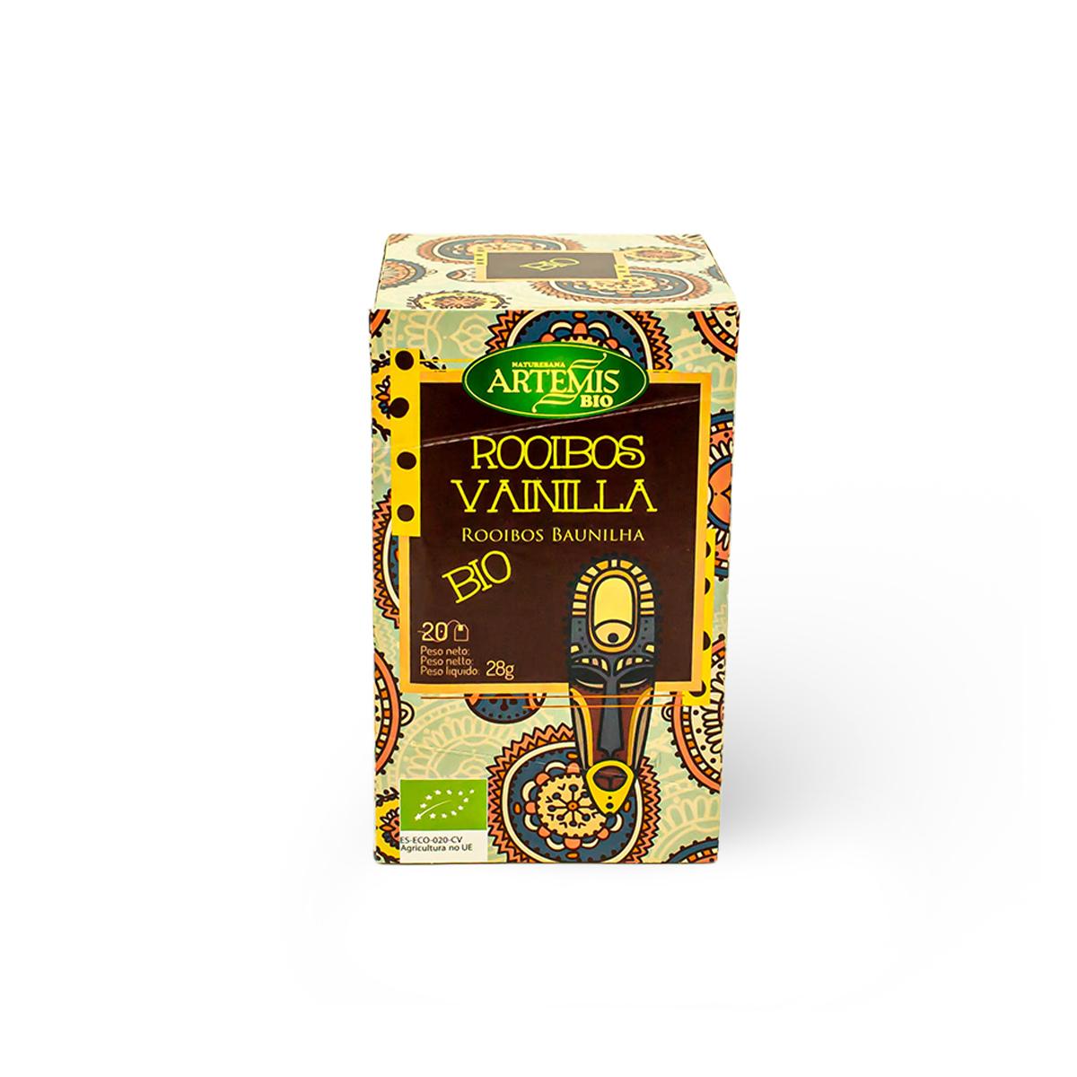 Chá de Rooibos de Baunilha Biológica Artemis para Infusão 20 Saquetas