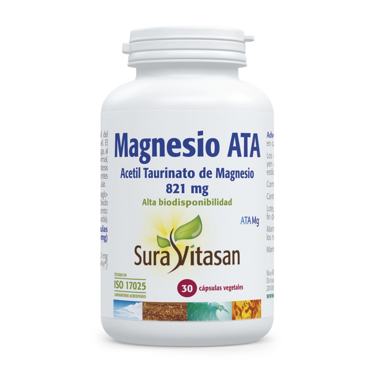 ATA Sura Vitasan Magnésio 30 cápsulas