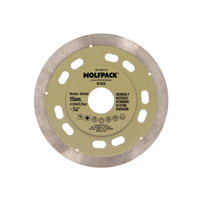 Disco Diamante Ø 115 Mm. Materiales De Ultima Generación. Segmento De 10 Mm.