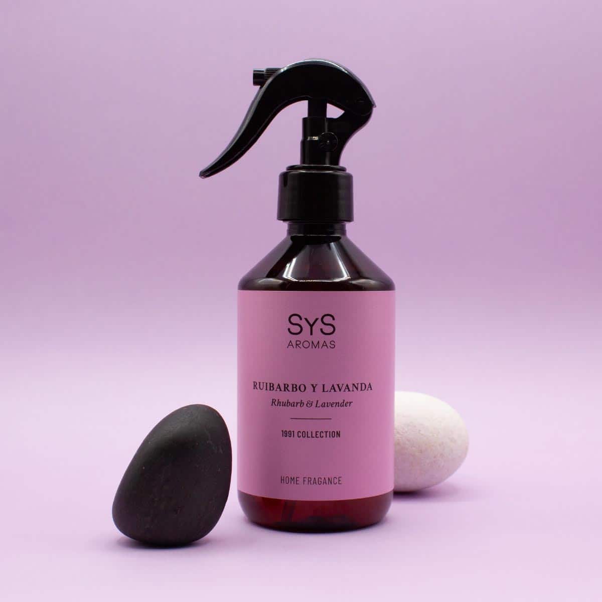 Ambientador Pulverizador Ruibarbo y Lavanda | Aroma Fresco y Floral | Fragancia Equilibrada y Relajante para el Hogar_1