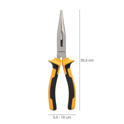 Alicates Boca Recta 200 Mm. Acero Din 5745 Alicates Punta Recta, Alicates Boca Recta Larga,