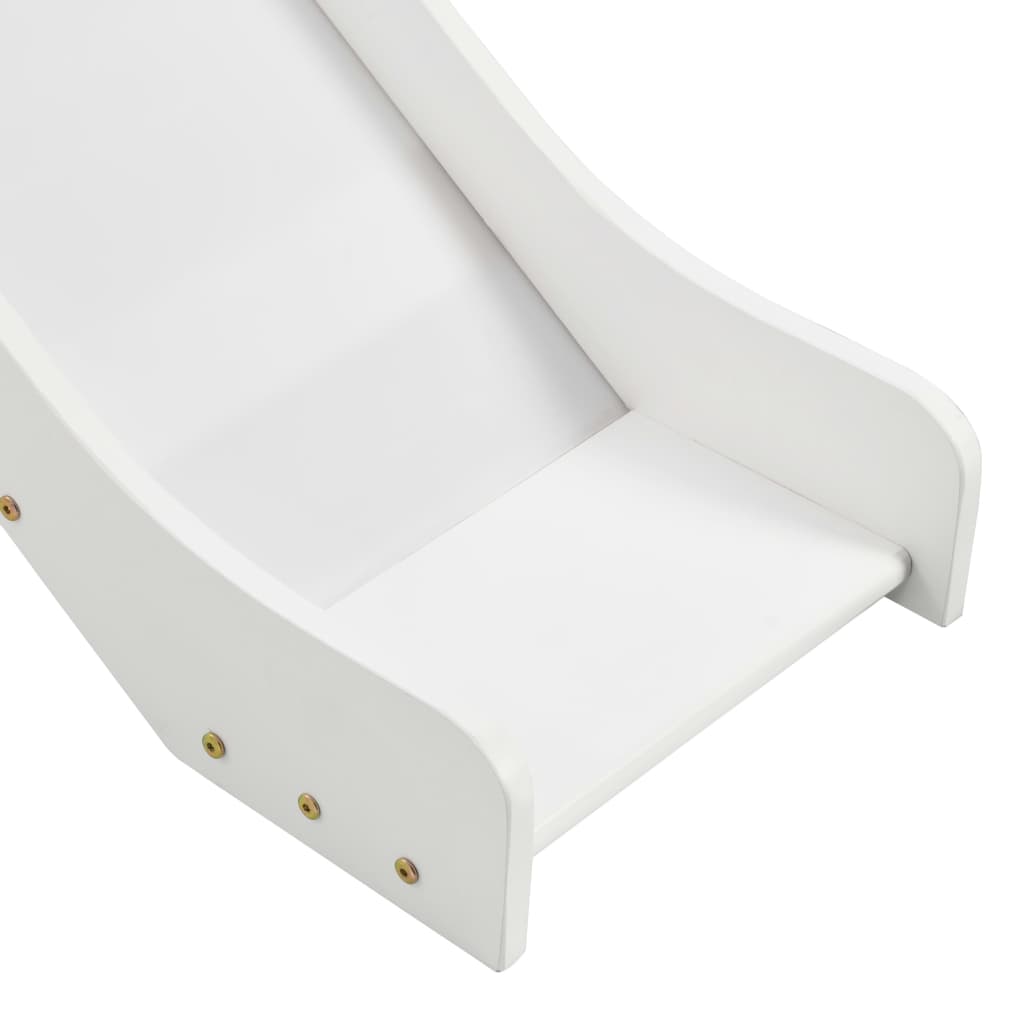 Cama Alta Para Niños Tobogán Y Escalera Madera Pino 208x230 Cm / Vetonek_1