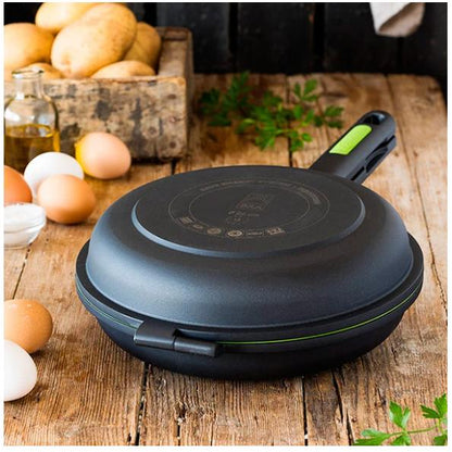 Bra Prior ECO+ Forma Dupla para Tortilhas em Alumínio Fundido, 20 cm