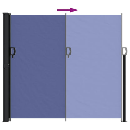 Vidaxl Toldo Lateral Retráctil Azul 180x300 Cm_4