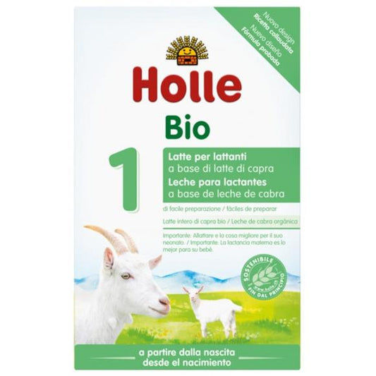 Demeter Holle Leite de Cabra Biológico para Bebé Fórmula 1 400g
