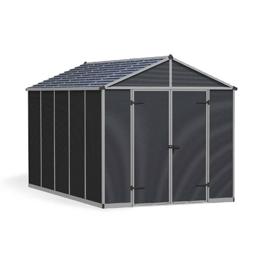 Telheiro de jardim Rubicon 237x337 cm Canopia cinzento escuro