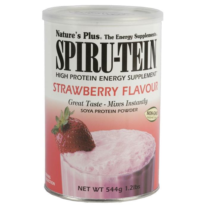 Spiru-Tein Morango Nature's Plus, 544 g