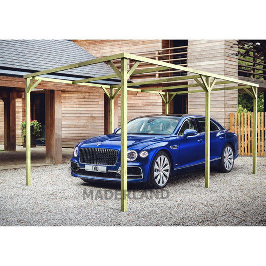 Garagem em madeira maciça Ceuta Maderland