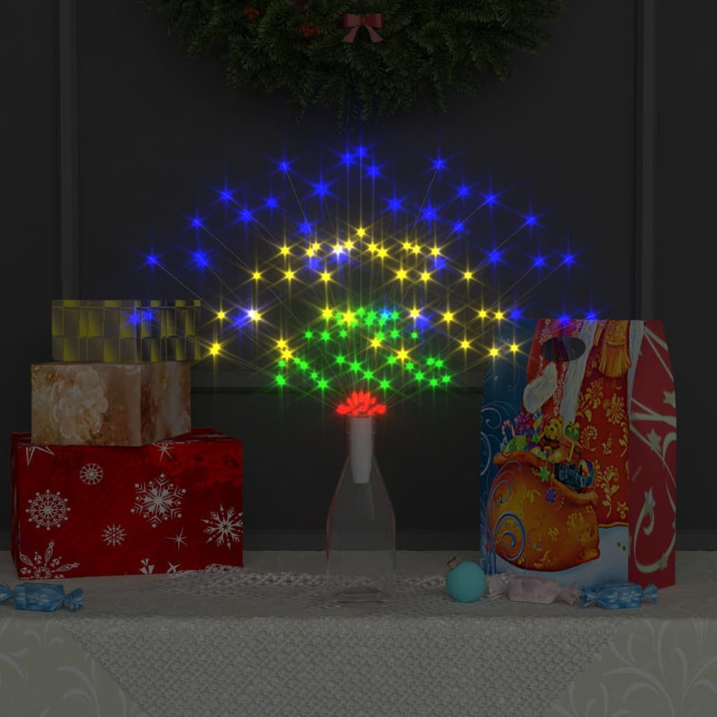 Vidaxl Luces De Petardo De Navidad Exterior 10 Uds Multicolor 1400 Led_2