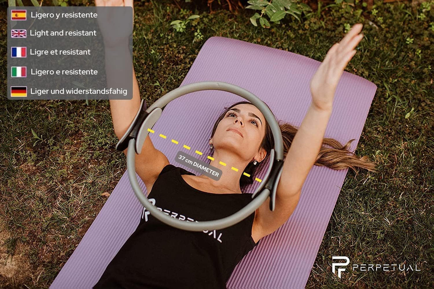 Aro De Pilates Perpetual Tonificador Muscular - 5 Colores De Anillos Disponibles - Fitness Y Yoga_3