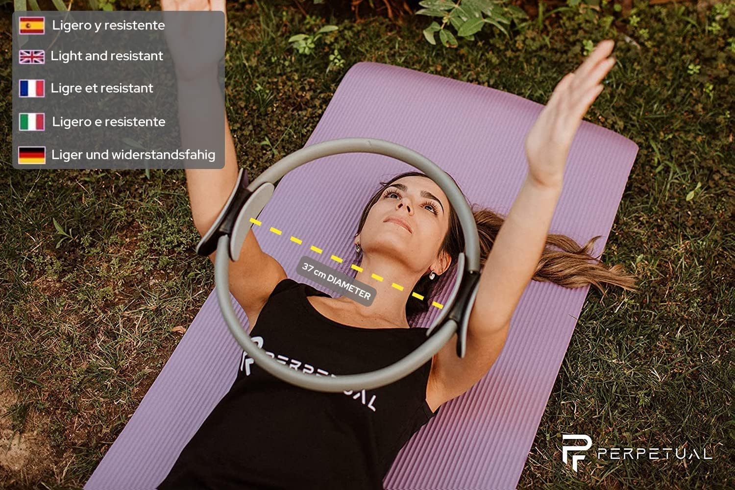Aro De Pilates Perpetual Tonificador Muscular - 5 Colores De Anillos Disponibles - Fitness Y Yoga_3