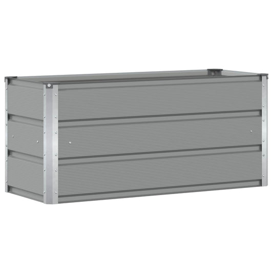 Jardinera Gris Claro 100 X 40 X 45 Cm Acero_0