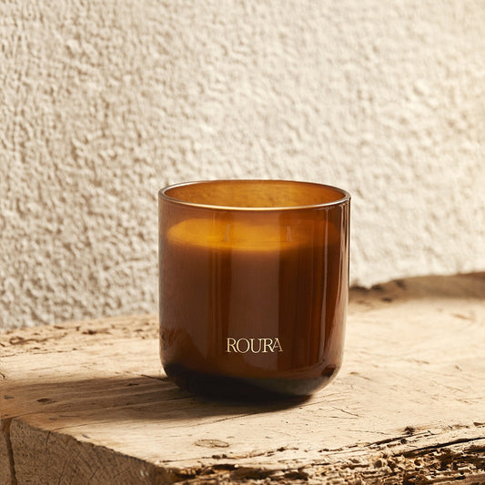 Vela de três pavios Icons Royal Amber, Roura