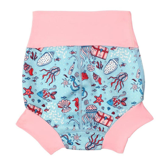 Fato de Banho Happy Nappy Tesouro Escondido Splash sobre