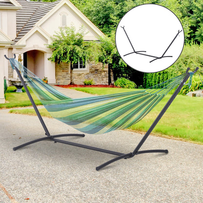 Outsunny Soporte Ajustable Para Hamaca Universal Hierro Carga Hasta 120 Kg_1