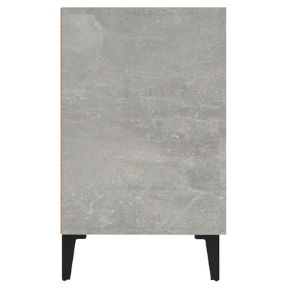 Aparador De Madera De Ingeniería Gris Hormigón 100x36x60 Cm / Vetonek_2