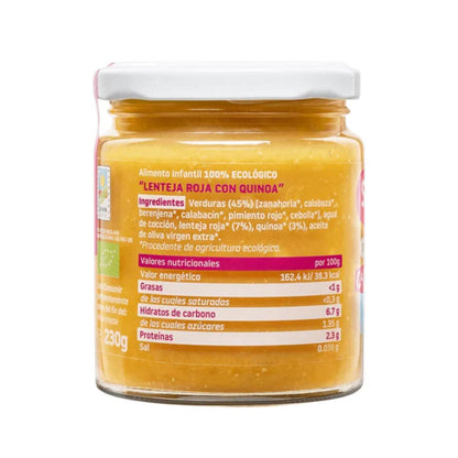 CA CHI TOS Smileat Lentilha e Quinoa Biológica Pote 230g