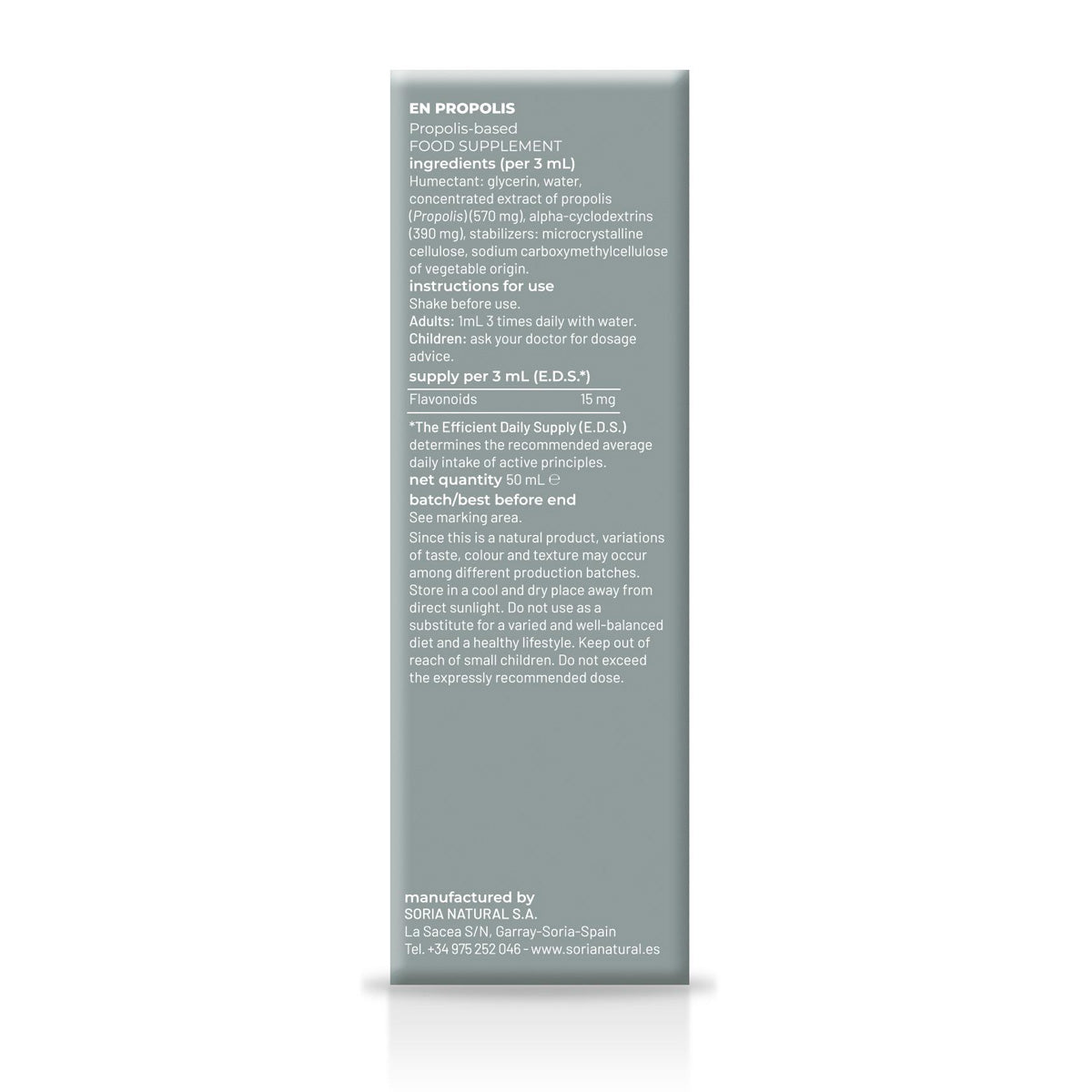Extrato de Própolis S. XXI Soria Natural 50 ml