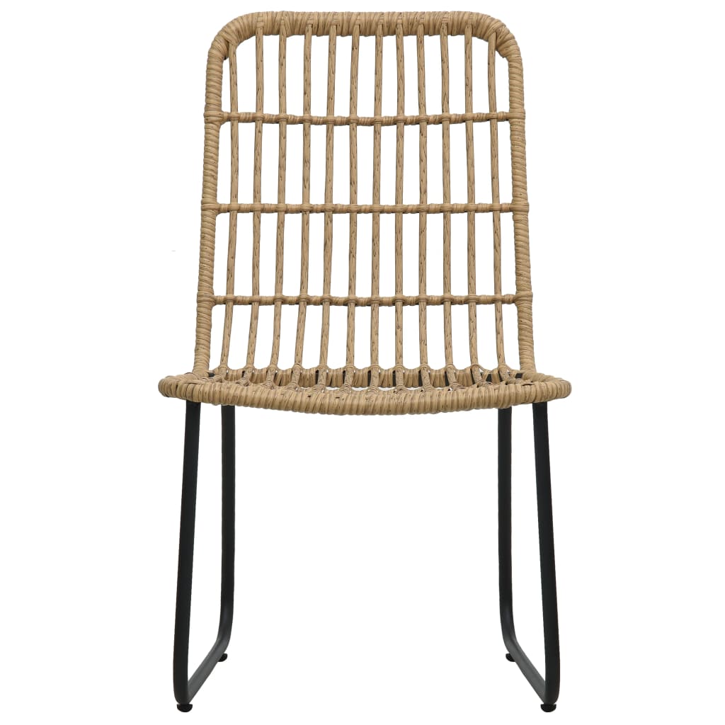Vidaxl Juego De Comedor Para Jardín 9 Piezas Ratán Sintético Y Vidrio_3