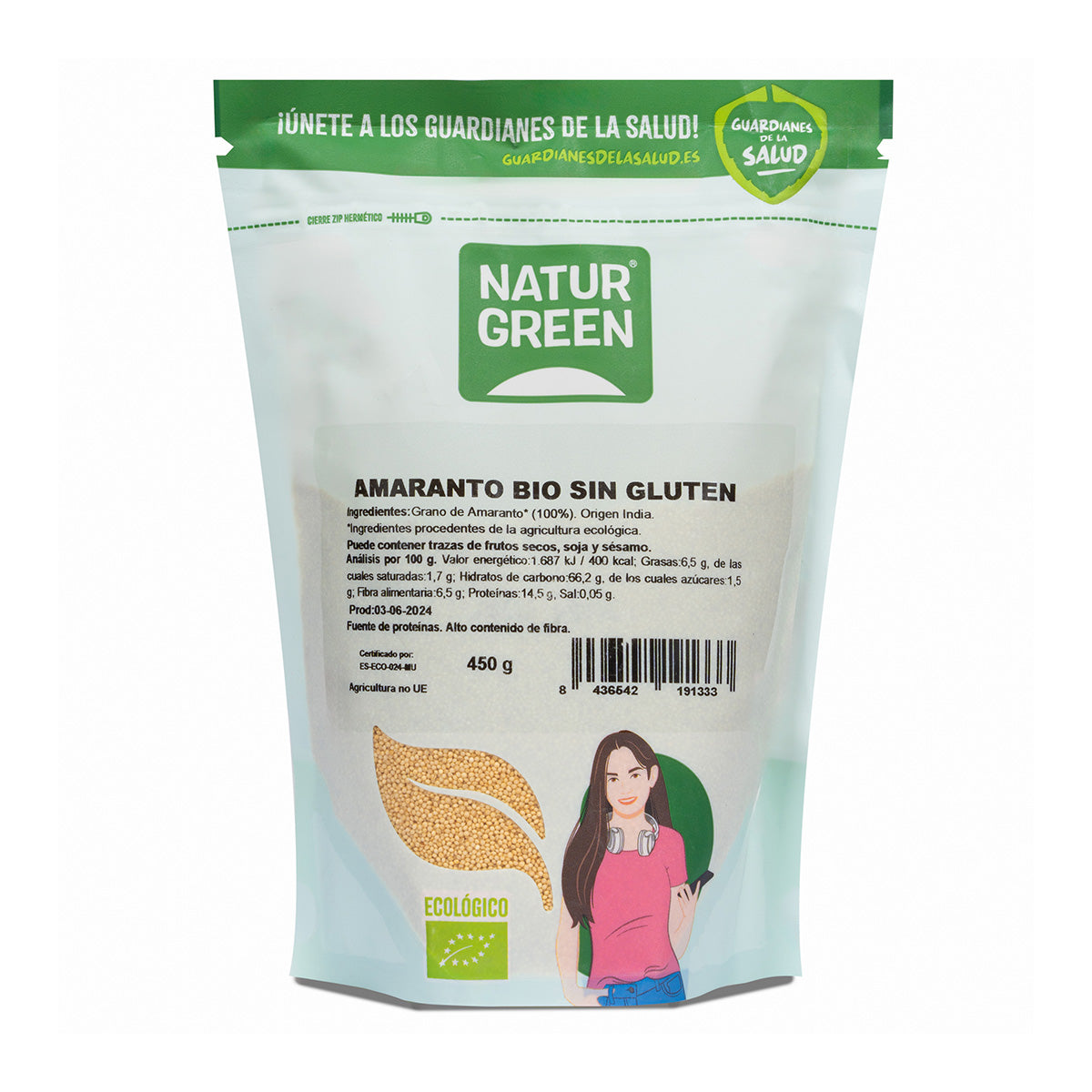 Chufas descascadas BIO sem glúten NaturGreen 200g