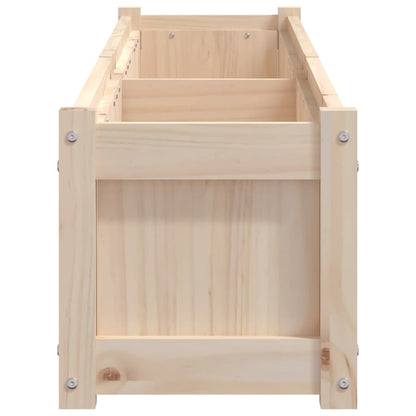 Jardinera De Madera Maciza De Pino 180x31x31 Cm_5