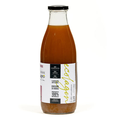 Caldo de Osso de Carne Biológico com Legumes Ecolagen 1L