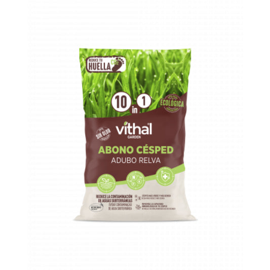 Fertilizante ecológico para relvado Vithal Garden 10 em 1 10 kg