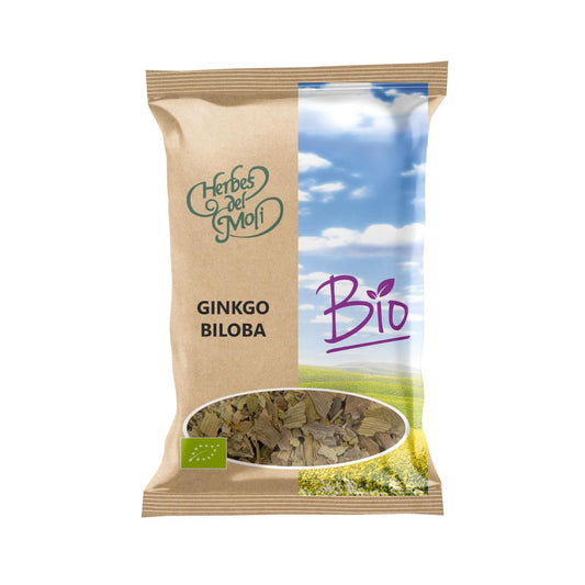 Ginkgo Biloba em folha de Herbes del Molí, 40 gr