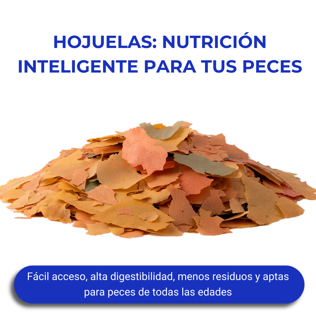 Comida Para Peces Agua Fría Y Tropicales Alimento En Escamas Nutrición Completa, Ocelatus7_3