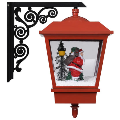 Vidaxl Lámpara De Pared De Navidad Led Y Papa Noel Rojo 40x27x45 Cm_2