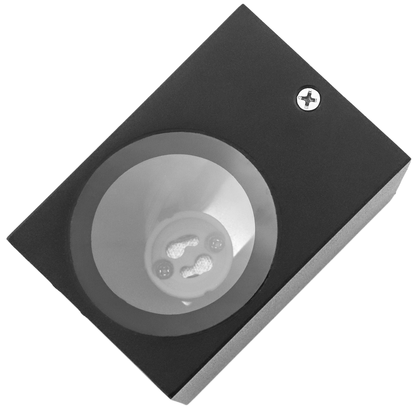 Aplique Led Cuadrado Ip54 1x35w Gu10 220v De Pared_4