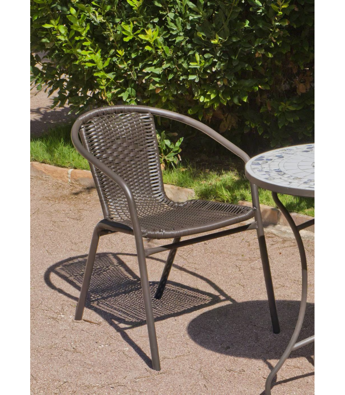 Pack 2 Sillones Terraza Jardín Brasil-3 Acero 78 Cm(alto) 55 Cm(ancho)64 Cm(fondo)_0