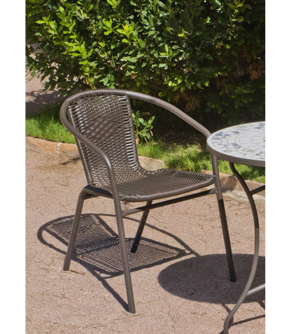 Pack 2 Sillones Terraza Jardín Brasil-3 Acero 78 Cm(alto) 55 Cm(ancho)64 Cm(fondo)_0