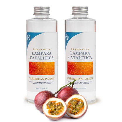 Pack Ahorro 2x Fragancia Para Lámpara Catalítica 500ml: Aroma Caribbean Passion - Disfruta Tu Aroma Favorito Más Tiempo_0
