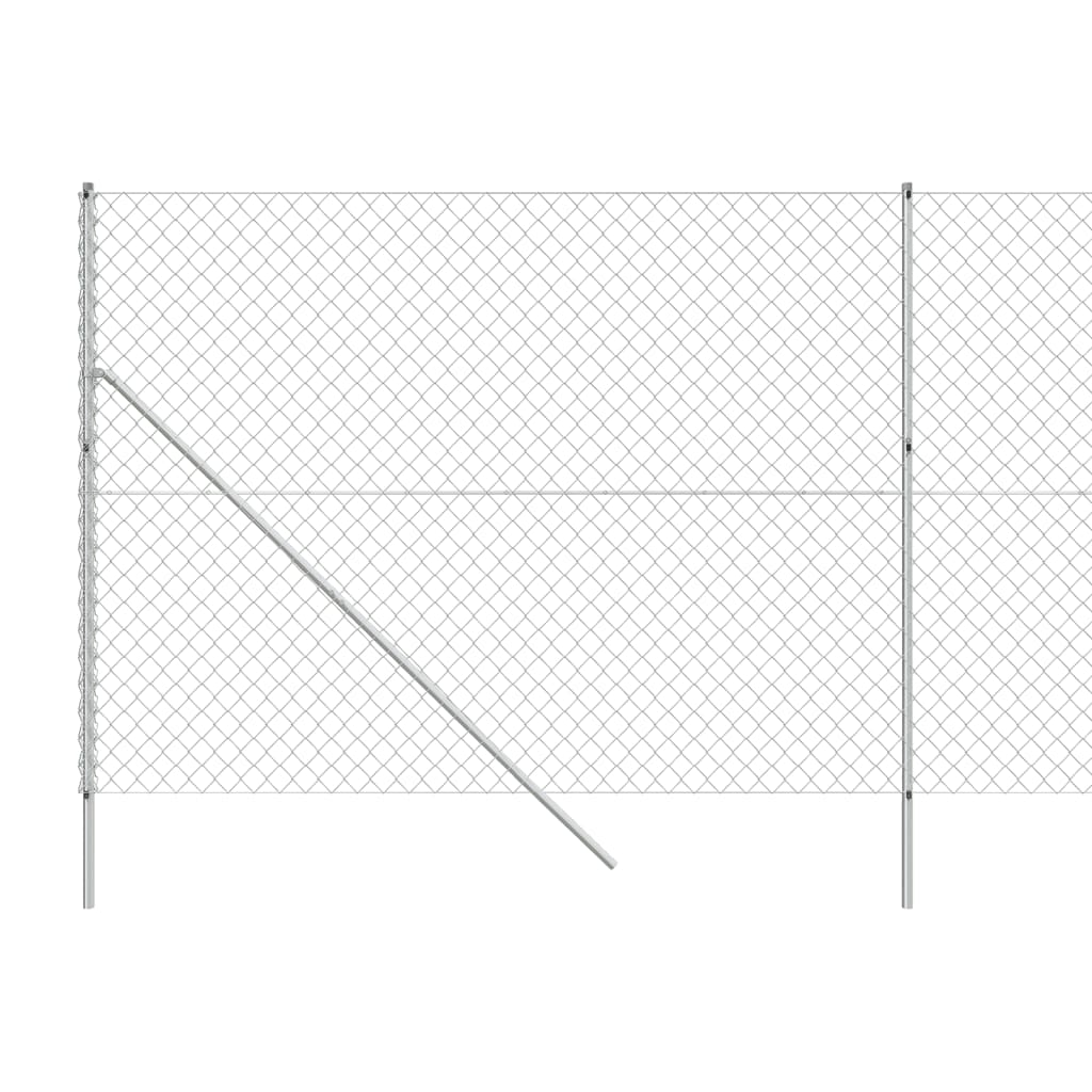 Cerca De Alambre Plateado 1,4x10 M / Vetonek_4