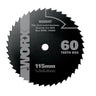 Disco de corte HSS 115 mm em aço rápido para WorxSaw XL - Worx