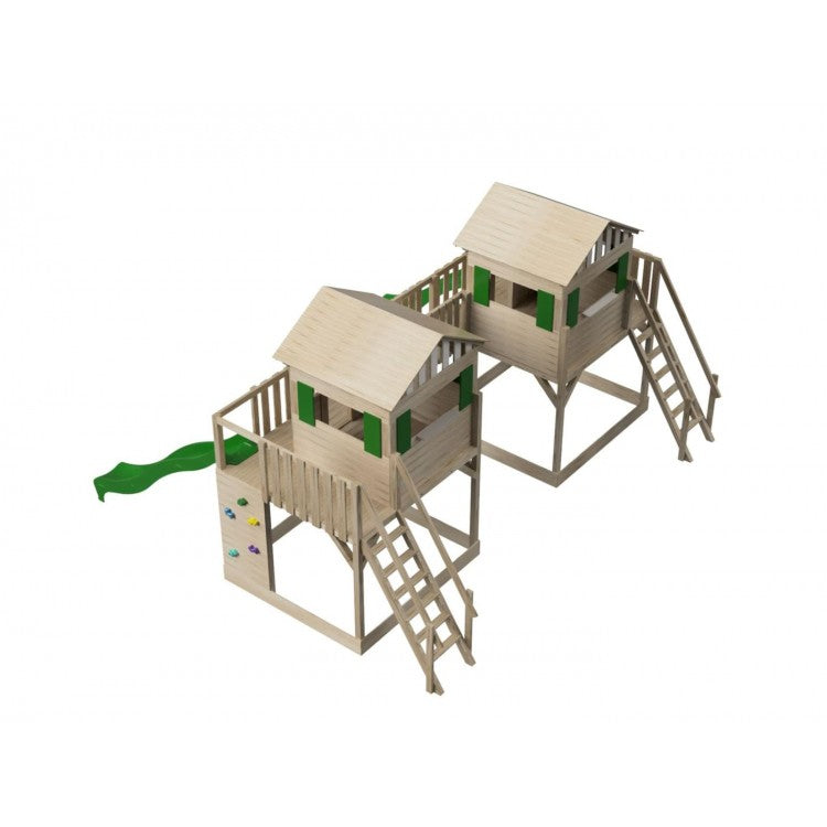 Parque Infantil Masgames Superpop Xl Doble Tobogan._4