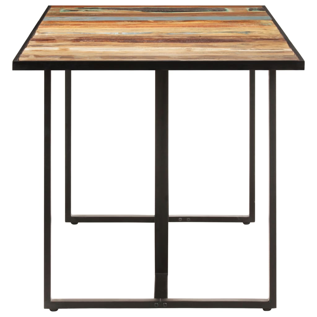 Mesa De Comedor De Madera Maciza Reciclada 180 Cm_1