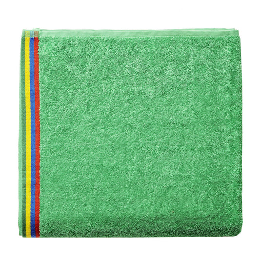 Toalla De Playa De Niño 70x140cm 450gsm 100% Algodón Verde Kids
