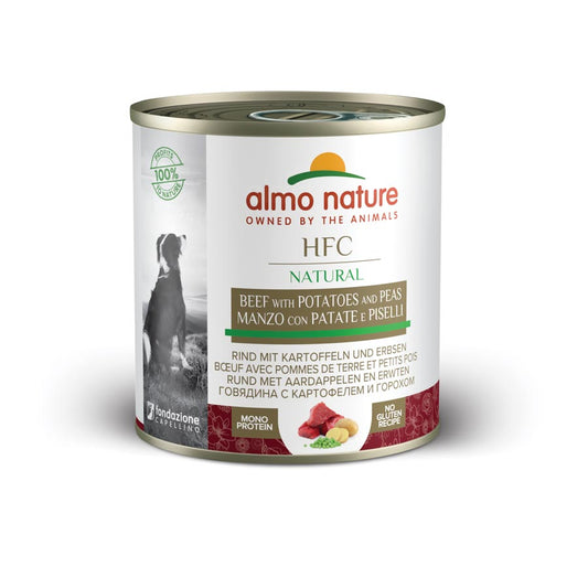 12ux290gr Lata De Comida Almo Para Perro Hfc De Buey Y Patata_0